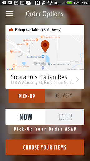 Sopranos Italian Restaurant Screen 2