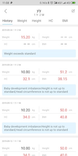 BabyFit Screen 3