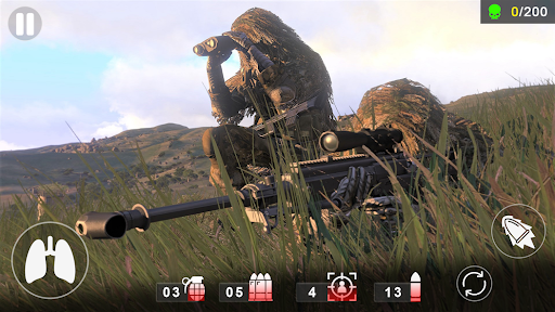 Warzones FF Offline Games Gun Screen 2
