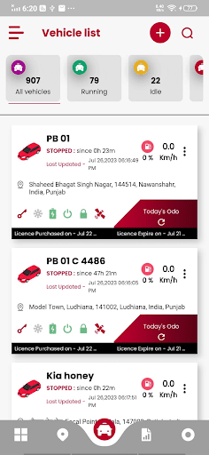 Niravi Gps Screen 3