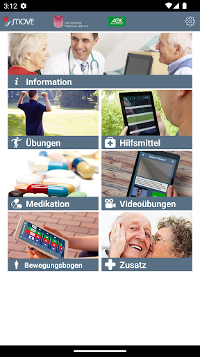 Android application MoveApp screenshort