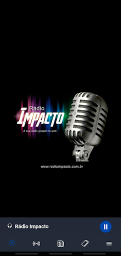 Android application Rádio Impacto screenshort
