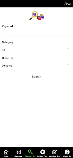 World Wide Business Directory Screen 3