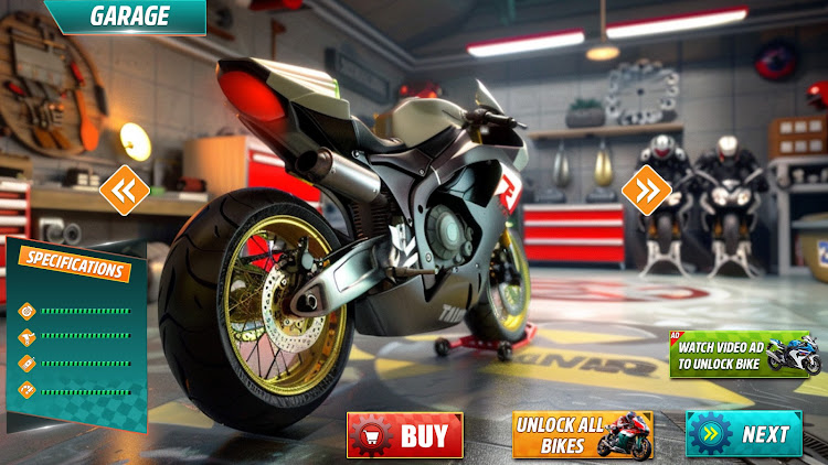 Moto Rider Racing Game Offline - New - (Android)