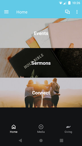 Android application PowerHouse Church LV screenshort