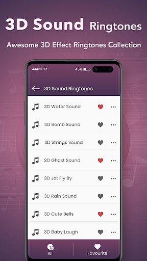 3D Sound Ringtone Screen 2