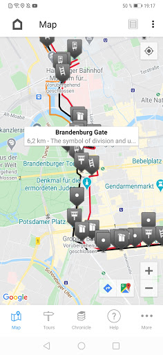 Android application The Berlin Wall screenshort