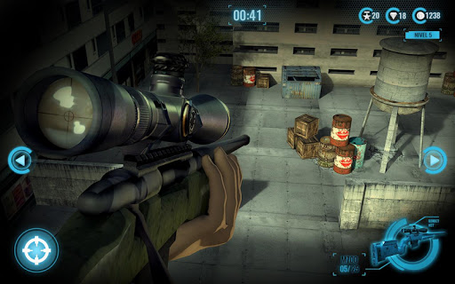 Sniper Gun 3D - Hitman Shooter APK MOD – Monnaie Illimitées (Astuce) screenshots hack proof 1