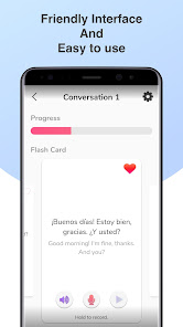 Screenshot 4 Spanish Conversation Practice  android