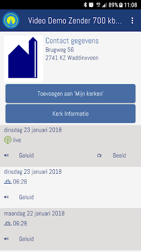 Kerkomroep Screen 3
