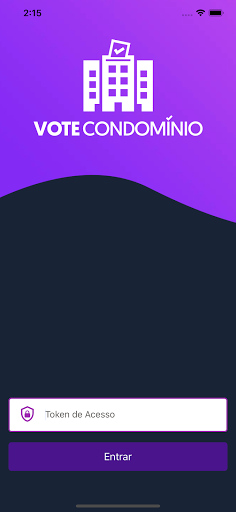 Android application Vote Condomínio screenshort