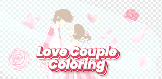 colorear amor pareja