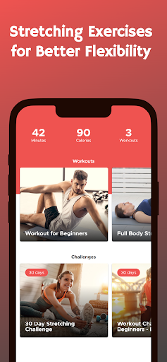Screenshot of Stretching Exercises at Home
