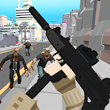 Zombie Battleground: Shooting Games Pixel FPS 3D icon