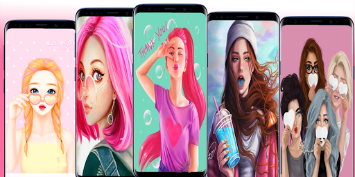 Android application Girly wallpaper 4K | HD screenshort