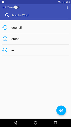 Android application English To Urdu Dictionary Off screenshort