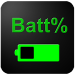 Cover Image of Download Show Battery Percentage  APK