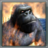 Gorilla On Fire!! icon