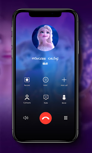 Princess Fake Call & Chat Screen 3