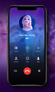 Captura 3 Princess Fake Call & Chat android