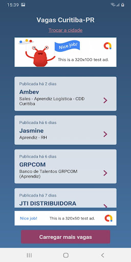 Jovem Aprendiz Screen 2