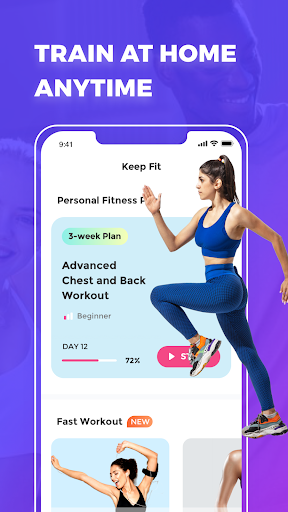 Screenshot of Workout Plan: Fitness Tracker