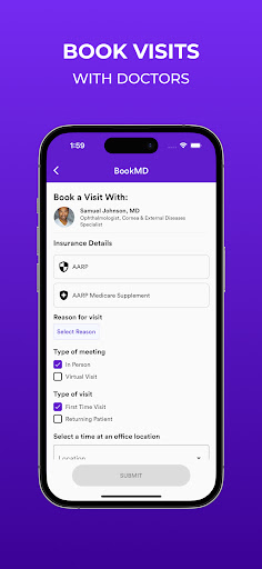 BookMD: Book My Doctor Screen 2