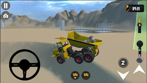 Android application Heavy Dumper Truck Simulator screenshort