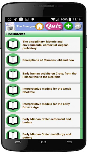 Android application The Emergence of Civilisation- screenshort