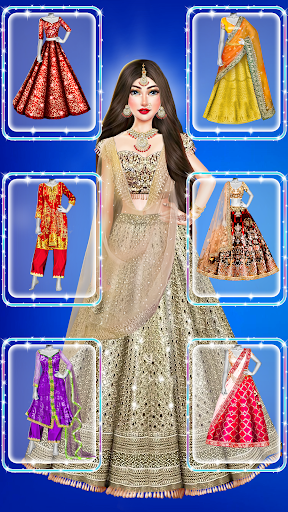 Indian Fashion: MakeUp DressUp screenshot 9