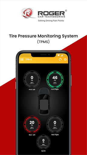 Android application Roger TPMS screenshort