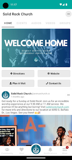 Android application MySunday screenshort