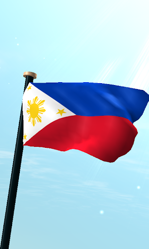 Android application Philippines Flag 3D Free screenshort