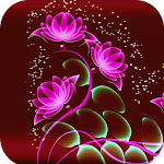 Cover Image of Download Neon Flower Wallpaper 1.03 APK