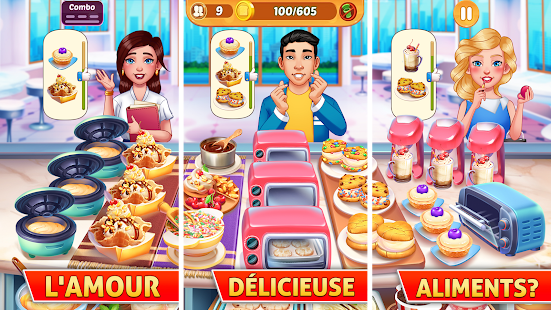 Kitchen Craze: jeux de cuisine APK MOD – Pièces de Monnaie Illimitées (Astuce) screenshots hack proof 1