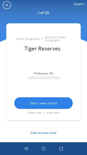 Xagon UPSC Flashcards revision Screen 3