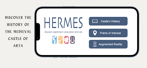 Android application Hermes AR screenshort