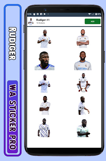 Rudiger - WA Sticker Pro Screen 2