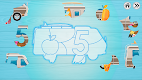 screenshot of Puzzles for kids cars