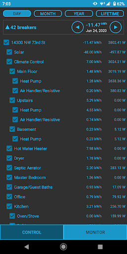 Lantern Power Monitor Screen 2