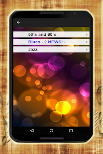 50 and 60 music, Jazz and Blues 2,6 APK screenshots 4