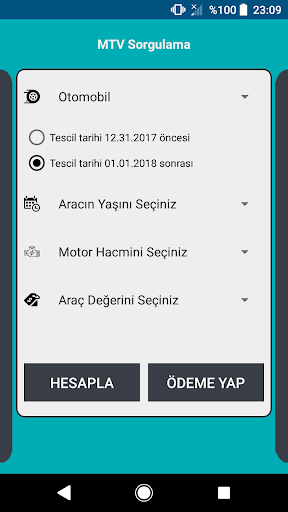 MTV Hesaplama ve Ödeme 2023 Screen 3
