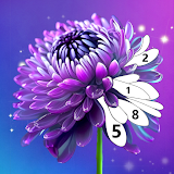 Flower Paint By Number Games icon