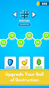 Spiky Ball - Zombie Bowling