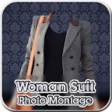 Woman Suit Photo Montage icon