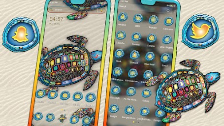 Turtle Mandala Launcher Theme