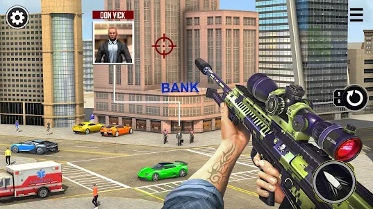 Sniper Games:3D Shooting Games
