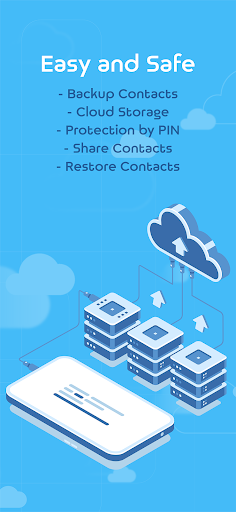 Contacts Backup: Cloud Backup Screen 2