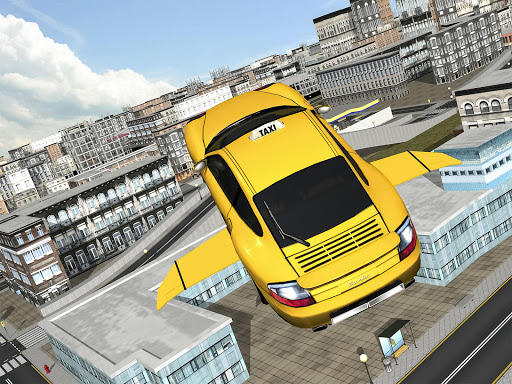 Flying Taxi car simulator
