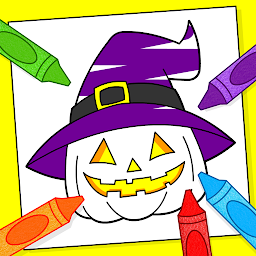 Halloween Coloring Games Mod Apk